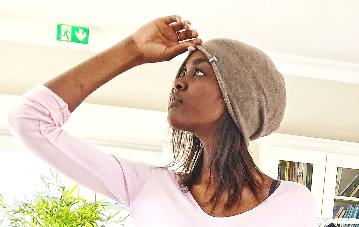 MAISON BONNEFOY Paule - Cashmere Hat Colour Navy