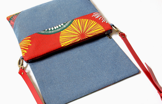 MONAI Frida Recycled Denim Bag