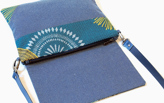 MONAI MONAI Recycled Denim Bag Clutch Purse