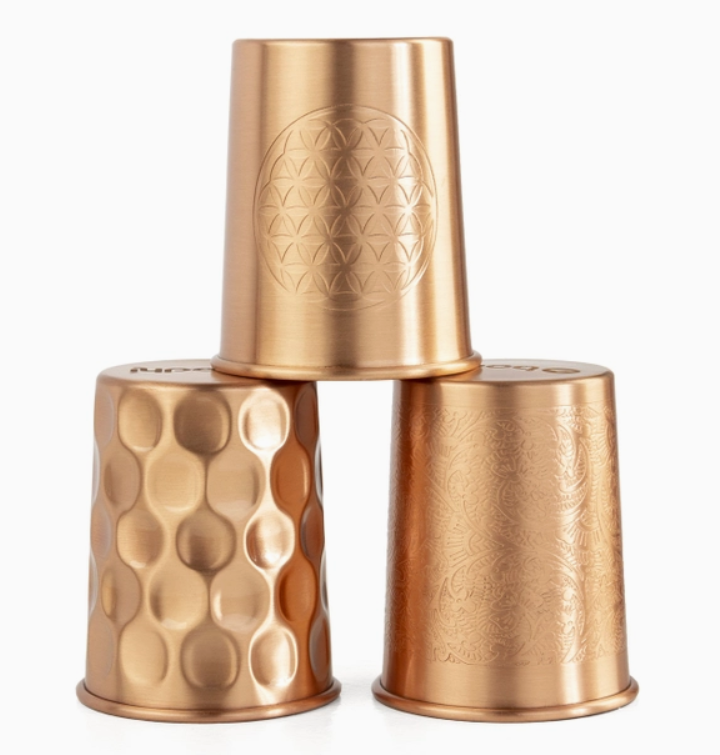 BODYNOVA Copper Tumblers, Pack of 2