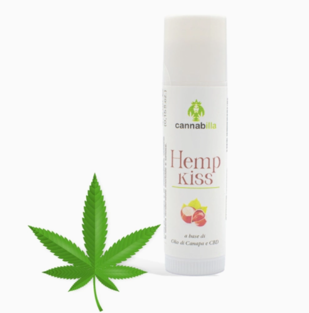 CANNABILA Natural Hemp Orange Kiss Lipstick