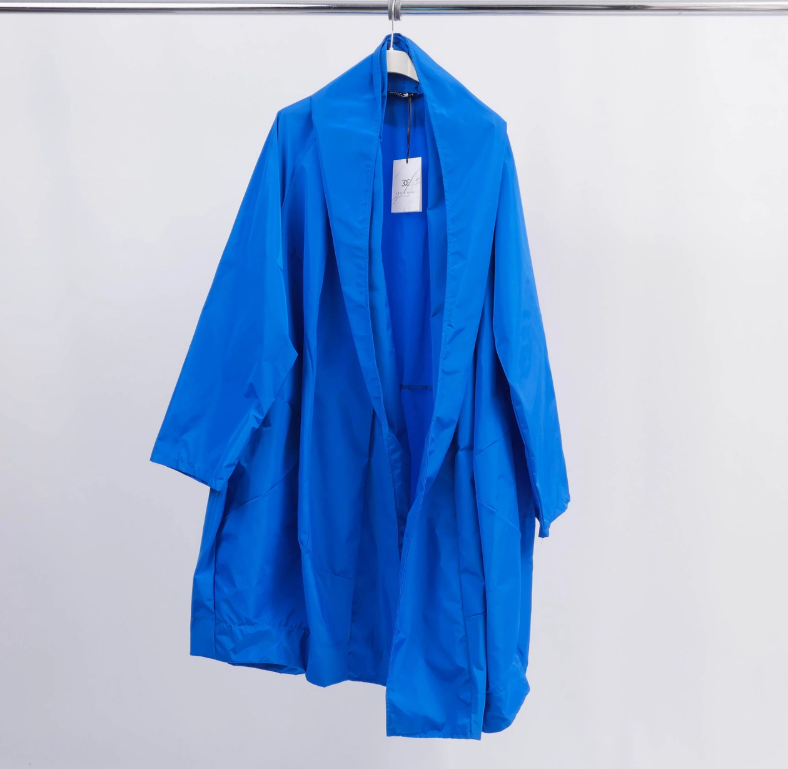 CECILE WANG Chic Waterproof Rain Coat Colour Lavender / Purple