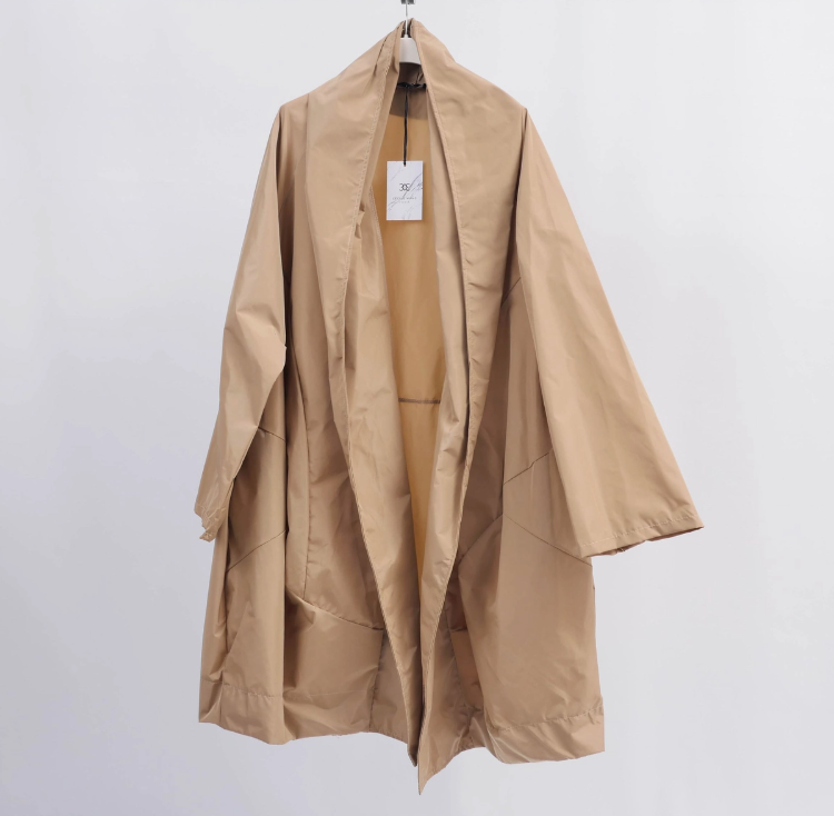 CECILE WANG Chic Waterproof Rain Coat Colour Lavender / Purple