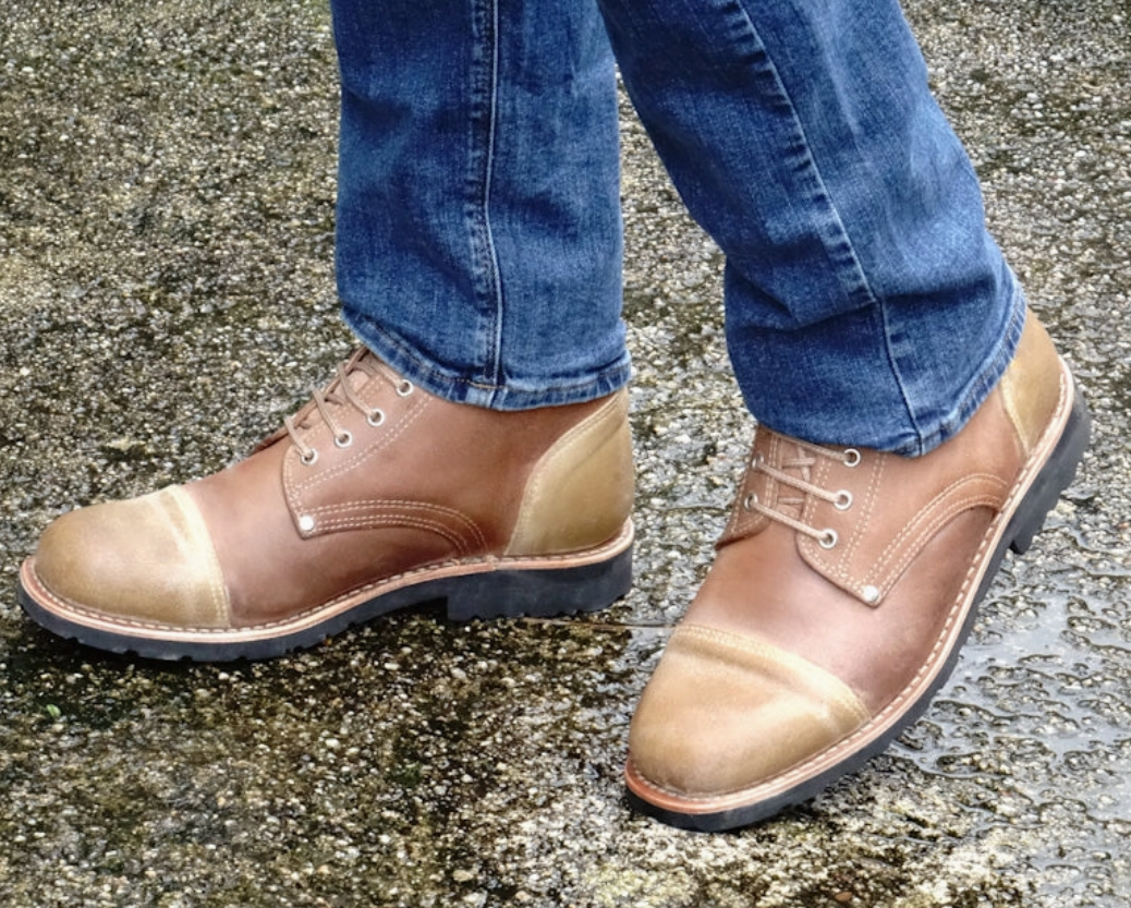 BY THE MOUNTAIN, PORTUGUESE HANDMADE FOOTWEAR Kamet Lace-Up Boots, Colour Brown