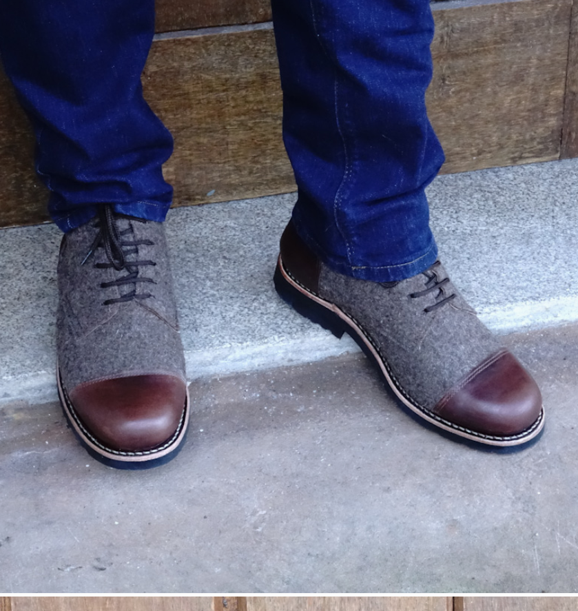 BY THE MOUNTAIN, PORTUGUESE HANDMADE FOOTWEAR Kamet Lace-Up Boots, Colour Brown