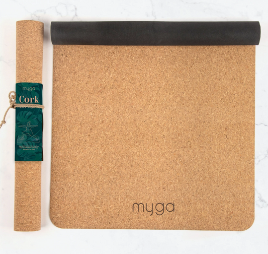 Cork/Rubber Yoga Mat