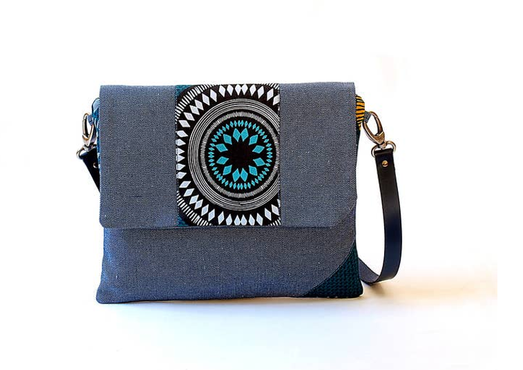 MONAI Frida Recycled Denim Bag