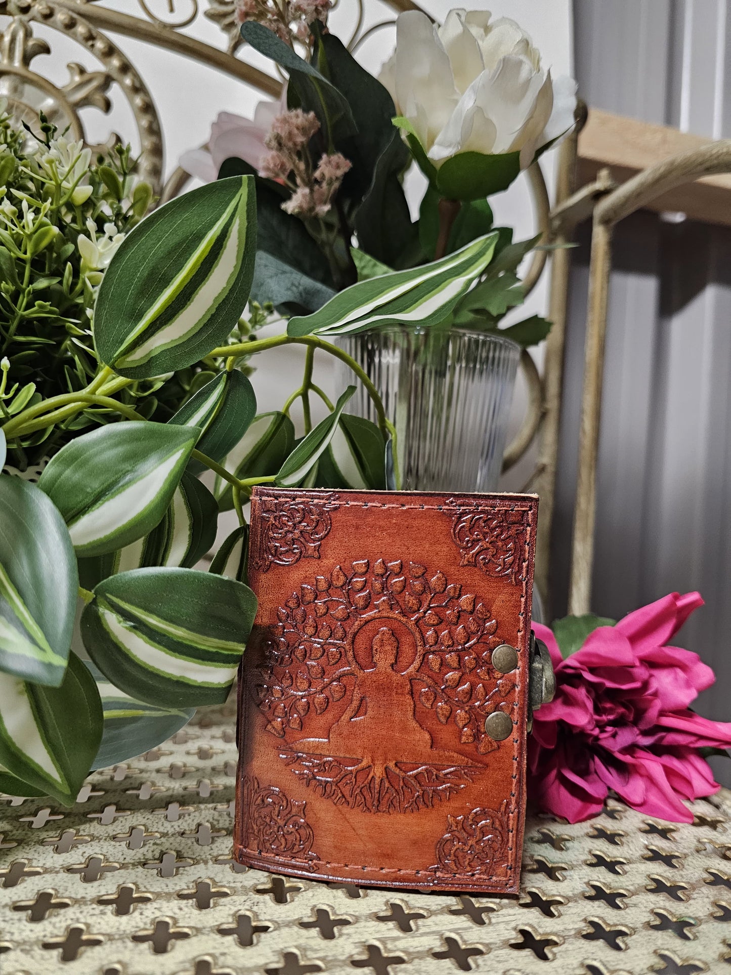 Small Handmade Leather Bound Journal