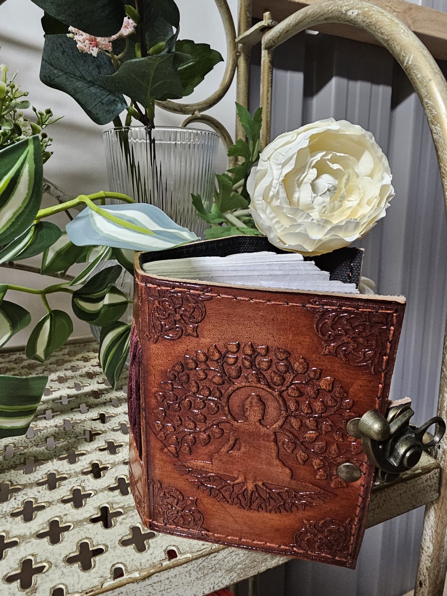 Small Handmade Leather Bound Journal
