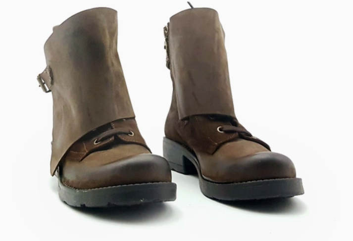 ECCELLENZA DONNA Venezia Black Anckle Boot Italian Leather Boots