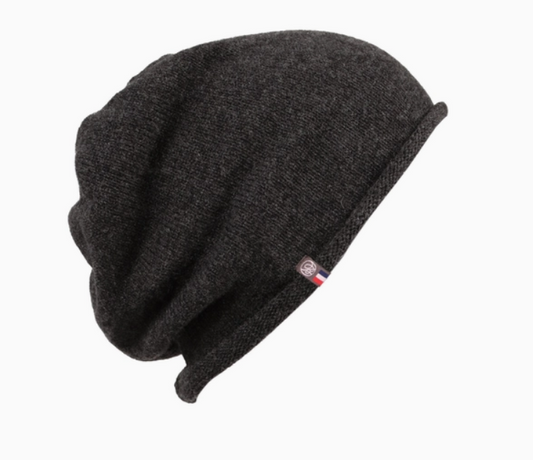 MAISON BONNEFOY Paule - Cashmere Hat Colour Heather Black
