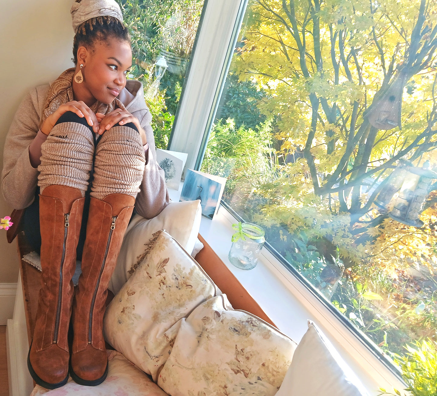 ECCELLENZA DONNA Romalt Crosta Suede  Italian Leather Anfibic Boots with Iron Zip