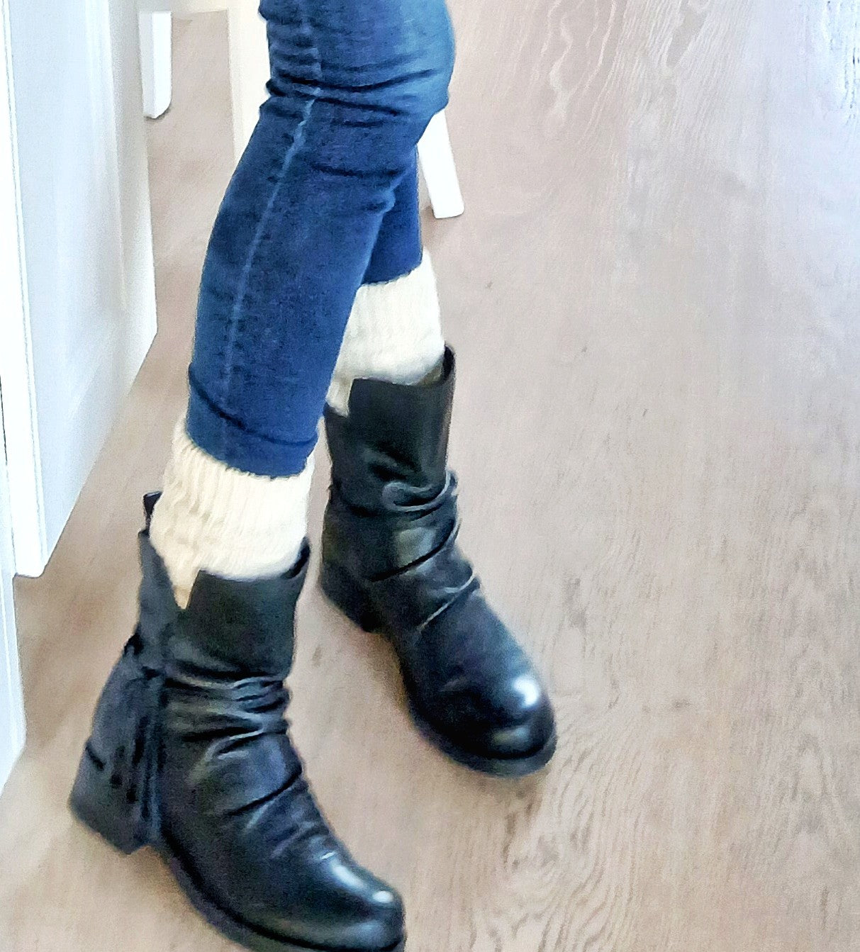 ECCELLENZA DONNA Italian Blacky Dark Brown Leather Ankle Boots