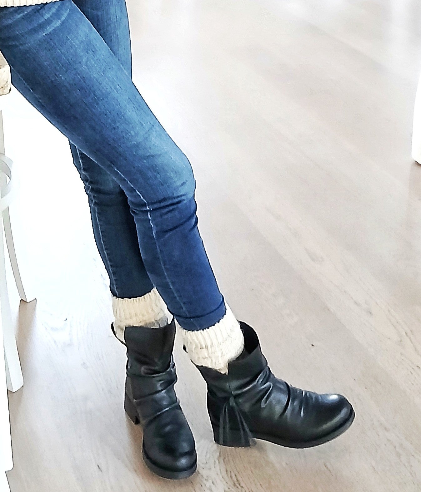 ECCELLENZA DONNA Italian Blacky Dark Brown Leather Ankle Boots