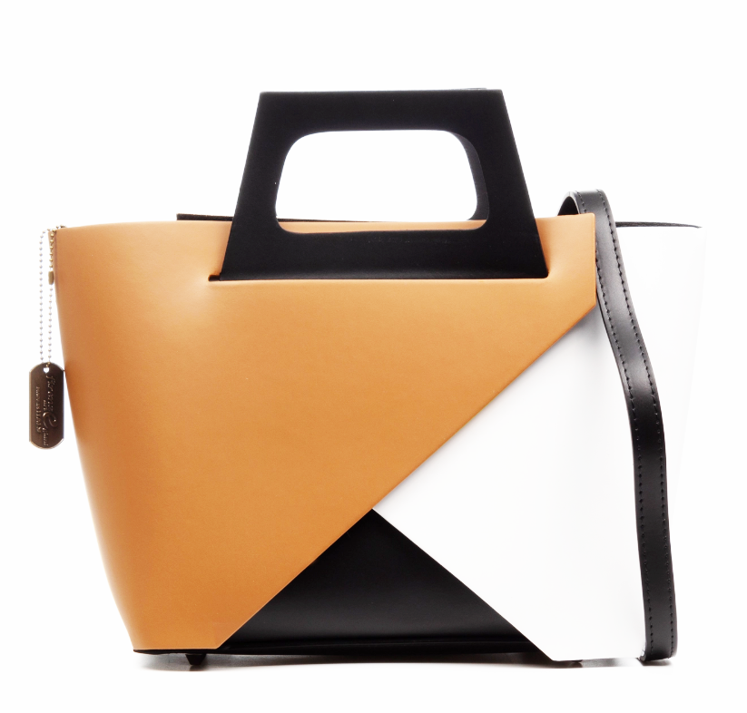 Arcinazzo Shopper Multi Colour Two in One !00% Italian Leather, High Quality Women's Tote Bag For Women. Genuine Leather Ruga Finish.