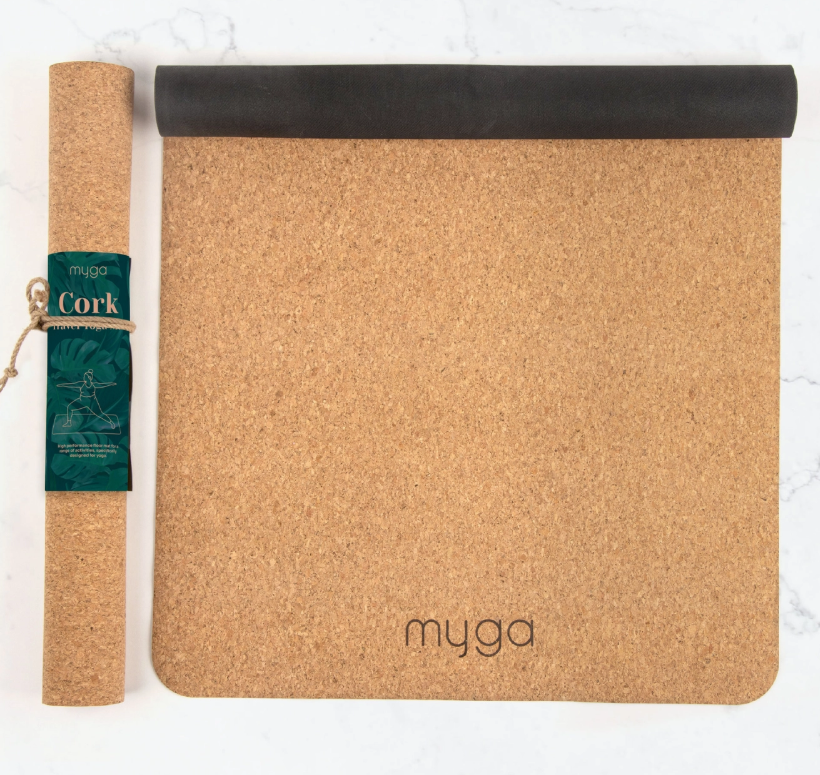Cork/Rubber Yoga Mat