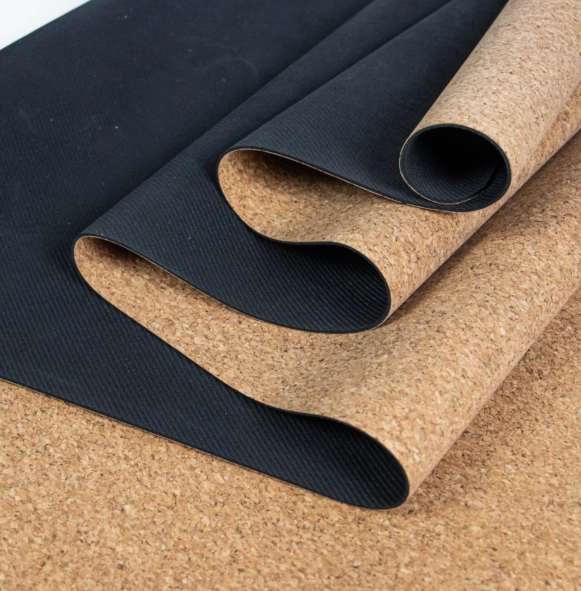 Cork/Rubber Yoga Mat