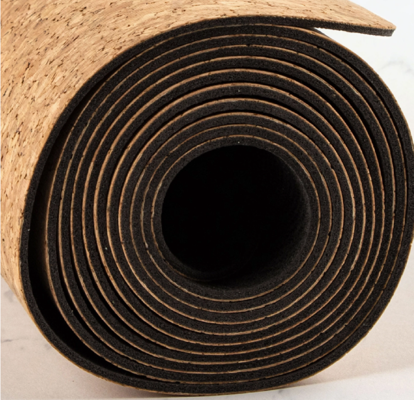 Cork/Rubber Yoga Mat