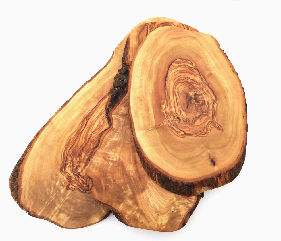 Rustic Handmade Olive Wood Serving Tray / Chopping Board /  Large Kitchen Table Mat