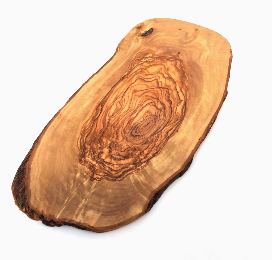 Rustic Handmade Olive Wood Serving Tray / Chopping Board /  Large Kitchen Table Mat