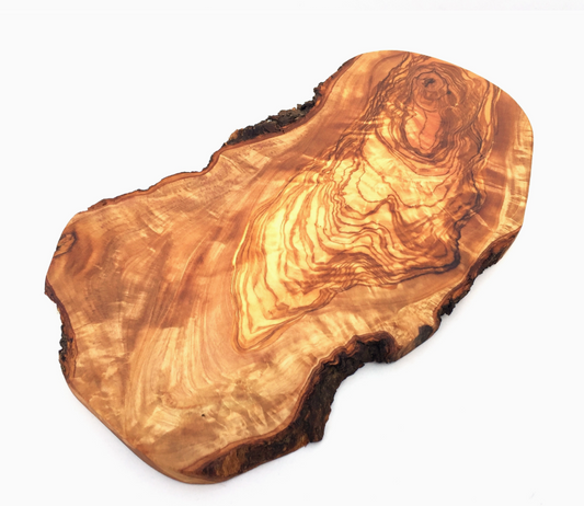 Rustic Handmade Olive Wood Serving Tray / Chopping Board /  Large Kitchen Table Mat