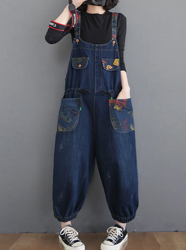 COOL Thunder of Blue  Desire Denim Overall Dungarees