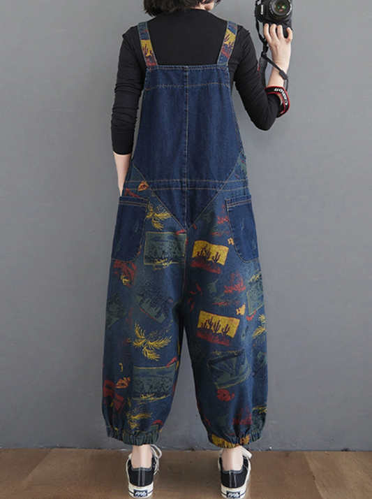 COOL Thunder of Blue  Desire Denim Overall Dungarees