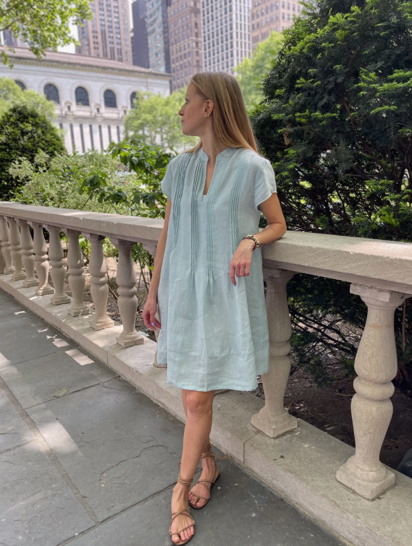 VIKOLINO Linen Lovely Tunic/Dress European High Quality Linen