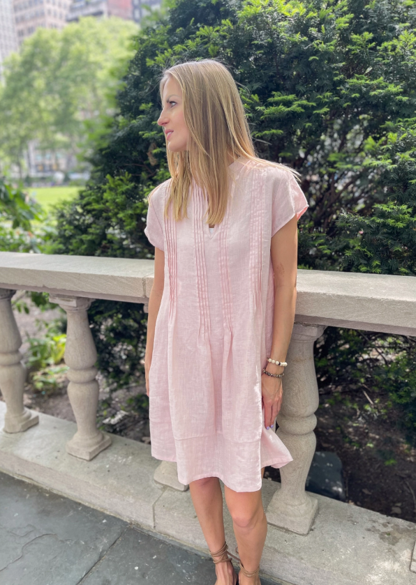 VIKOLINO Linen Lovely Tunic/Dress European High Quality Linen