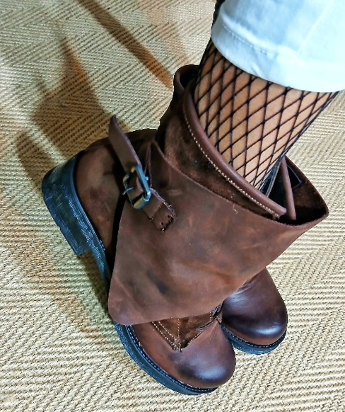 ECCELLENZA DONNA Venezia Black Anckle Boot Italian Leather Boots