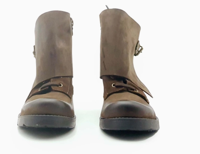 ECCELLENZA DONNA Venezia Black Anckle Boot Italian Leather Boots