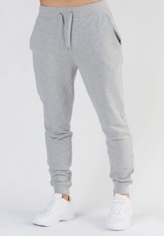 LEELA COTTON Organic Cotton and Tencel™ Active Men Jogging Pant  Colour Light Grey Melange
