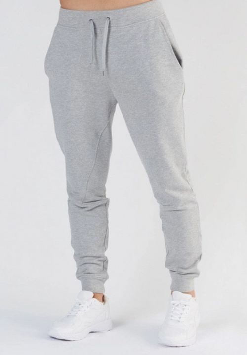 LEELA COTTON Organic Cotton and Tencel™ Active Men Jogging Pant  Colour Light Grey Melange